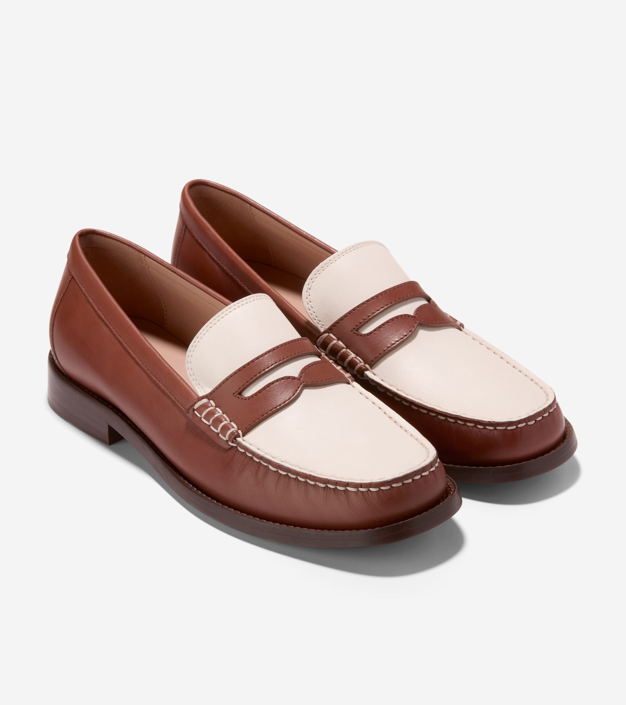 Women's Lana Lux Remastered Penny Loafers in Brown | Cole Haan